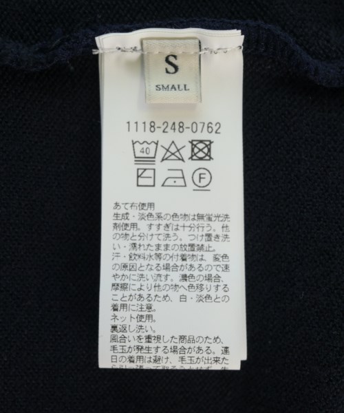UNITED ARROWS（ユナイテッドアローズ）ニット・セーター 紺 サイズ:S メンズ/2200715217030