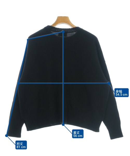 UNITED ARROWS（ユナイテッドアローズ）ニット・セーター 黒 サイズ:-(XXL位) メンズ/2200709727194
