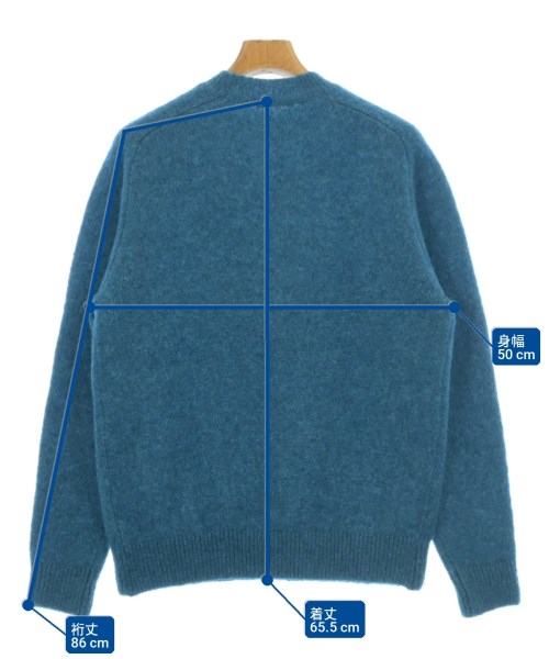 UNITED ARROWS（ユナイテッドアローズ）ニット・セーター 青 サイズ:M メンズ/2200709727200