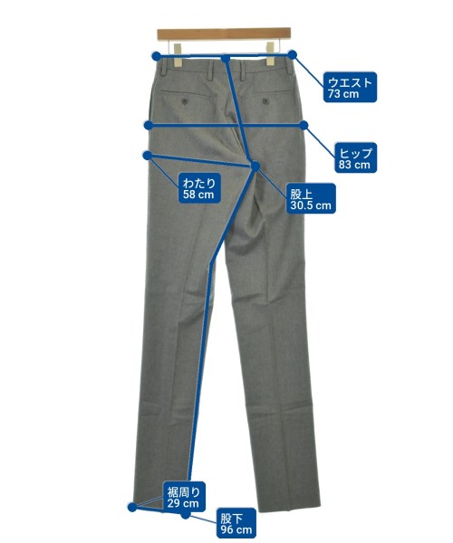 UNITED ARROWS（ユナイテッドアローズ）スラックス グレー サイズ:44(S位) メンズ/2200713746020
