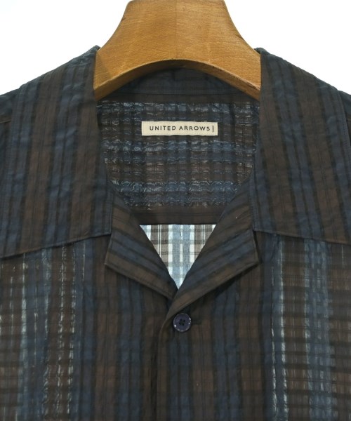 UNITED ARROWS（ユナイテッドアローズ）カジュアルシャツ 茶 サイズ:L メンズ/2200719056109