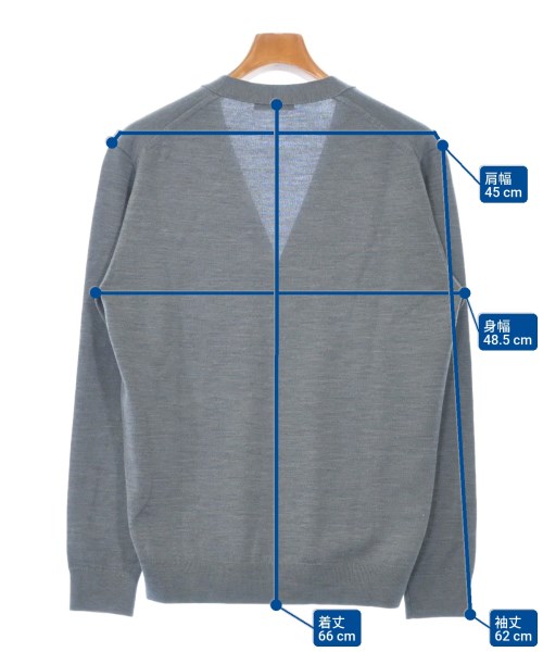 UNITED ARROWS（ユナイテッドアローズ）カーディガン グレー サイズ:M メンズ/2200645795035