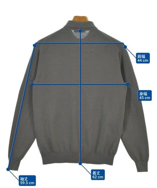 UNITED ARROWS（ユナイテッドアローズ）ニット・セーター グレー サイズ:S メンズ/2200646005065