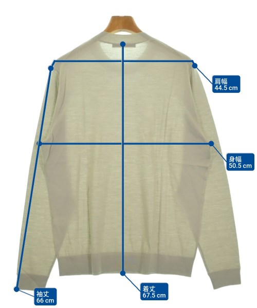 UNITED ARROWS（ユナイテッドアローズ）ニット・セーター グレー サイズ:L メンズ/2200642210289