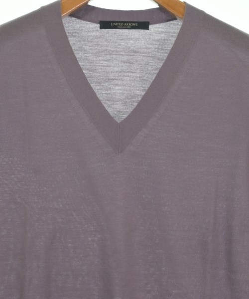 UNITED ARROWS（ユナイテッドアローズ）ニット・セーター 紫 サイズ:L メンズ/2200642210296