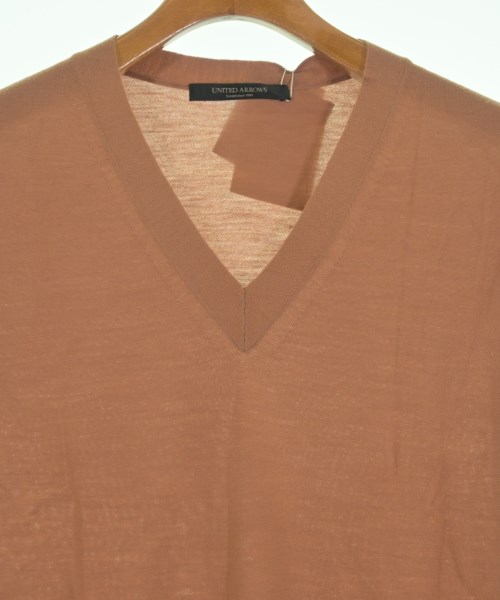 UNITED ARROWS（ユナイテッドアローズ）ニット・セーター 茶 サイズ:L メンズ/2200642210302