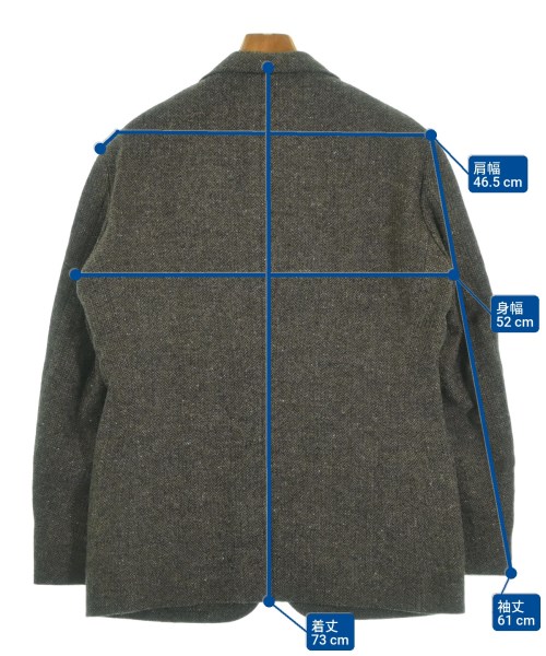 UNITED ARROWS（ユナイテッドアローズ）テーラードジャケット グレー サイズ:50(XL位) メンズ/2200642210371