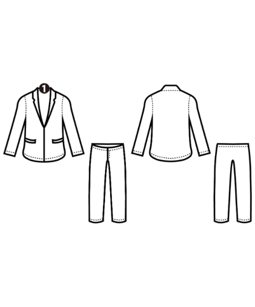 UNITED ARROWS（ユナイテッドアローズ）ビジネス 紺 サイズ:L/L メンズ/2200645192049