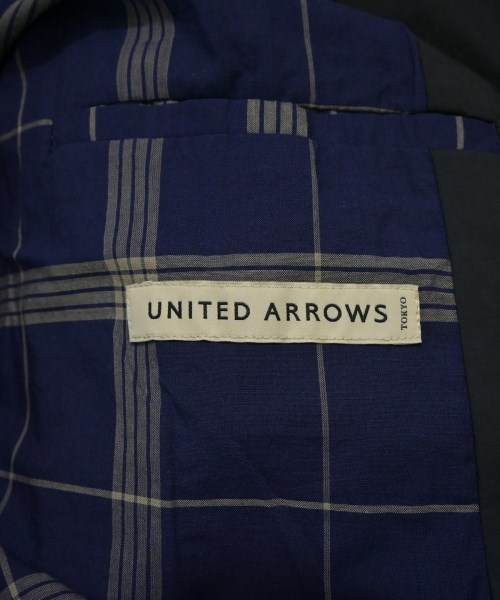 UNITED ARROWS（ユナイテッドアローズ）ステンカラーコート 紺 サイズ:S メンズ/2200646937014