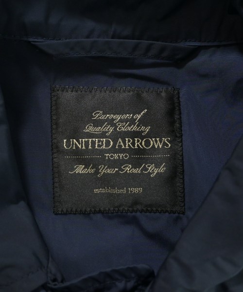 UNITED ARROWS（ユナイテッドアローズ）ステンカラーコート 紺 サイズ:M メンズ/2200635068095