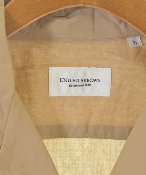 UNITED ARROWS（ユナイテッドアローズ）カジュアルシャツ ベージュ サイズ:L メンズ/2200635290144