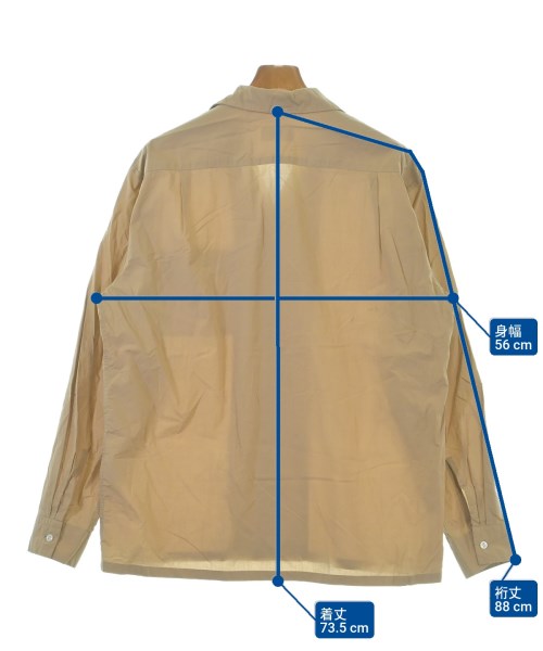 UNITED ARROWS（ユナイテッドアローズ）カジュアルシャツ ベージュ サイズ:L メンズ/2200635290144