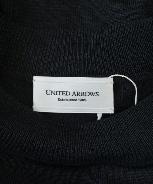 UNITED ARROWS（ユナイテッドアローズ）ニット・セーター 黒 サイズ:L メンズ/2200649618200