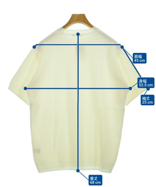 UNITED ARROWS（ユナイテッドアローズ）ニット・セーター 白 サイズ:XL メンズ/2200649618293