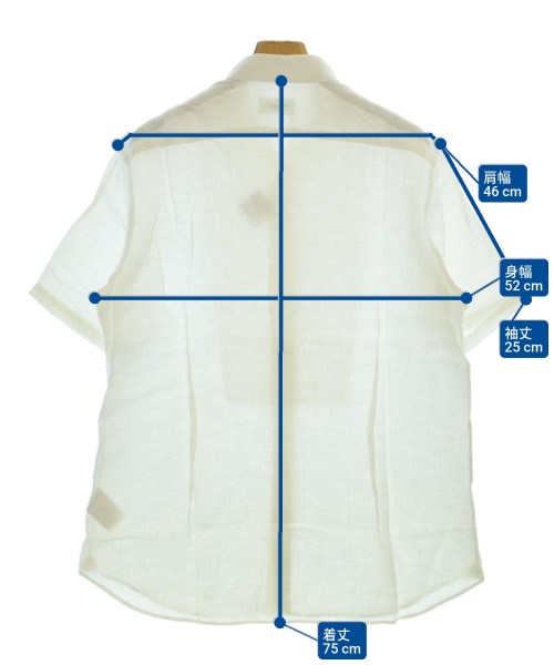 UNITED ARROWS（ユナイテッドアローズ）カジュアルシャツ 白 サイズ:XXL メンズ/2200649618422