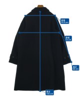 UNITED ARROWS（ユナイテッドアローズ）ステンカラーコート 黒 サイズ:L メンズ/2200651301084