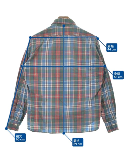 UNITED ARROWS（ユナイテッドアローズ）カジュアルシャツ 青 サイズ:L メンズ/2200652290134