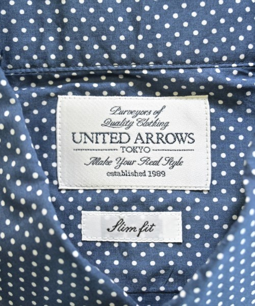 UNITED ARROWS（ユナイテッドアローズ）カジュアルシャツ 紺 サイズ:M メンズ/2200699290074