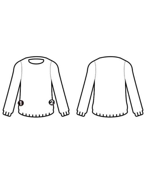UNITED ARROWS（ユナイテッドアローズ）ニット・セーター グレー サイズ:S メンズ/2200703519245