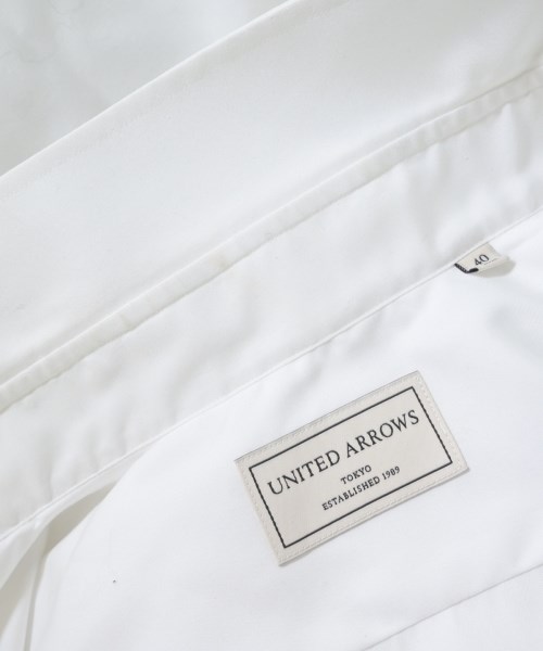 UNITED ARROWS（ユナイテッドアローズ）ドレスシャツ 白 サイズ:40(L位) メンズ/2200704225725