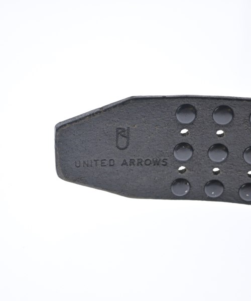 UNITED ARROWS（ユナイテッドアローズ）ベルト 黒 サイズ:90 メンズ/2200704687776
