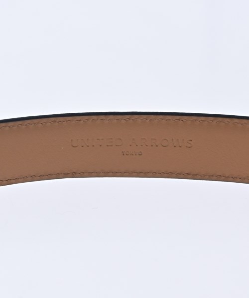 UNITED ARROWS（ユナイテッドアローズ）ベルト 黒 サイズ:32 メンズ/2200704715233