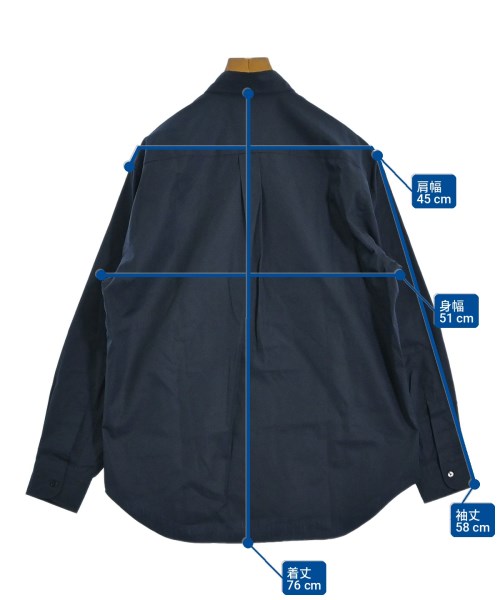 UNITED ARROWS（ユナイテッドアローズ）カジュアルシャツ 紺 サイズ:S メンズ/2200702996047