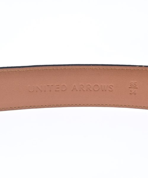 UNITED ARROWS（ユナイテッドアローズ）ベルト 黒 サイズ:85/34 メンズ/2200706864090