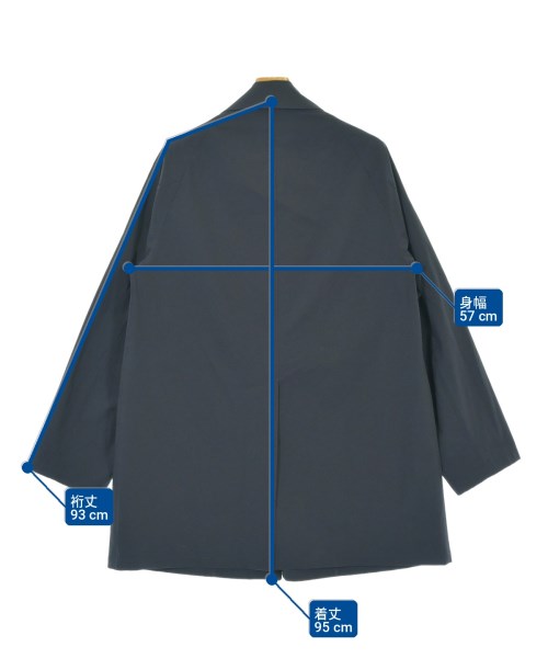 UNITED ARROWS（ユナイテッドアローズ）ステンカラーコート 紺 サイズ:M メンズ/2200705447034