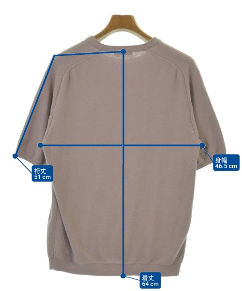 UNITED ARROWS（ユナイテッドアローズ）ニット・セーター ピンク サイズ:M メンズ/2200705445191