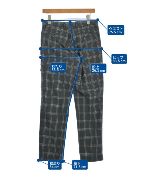 UNITED ARROWS（ユナイテッドアローズ）スラックス グレー サイズ:S メンズ/2200706733020