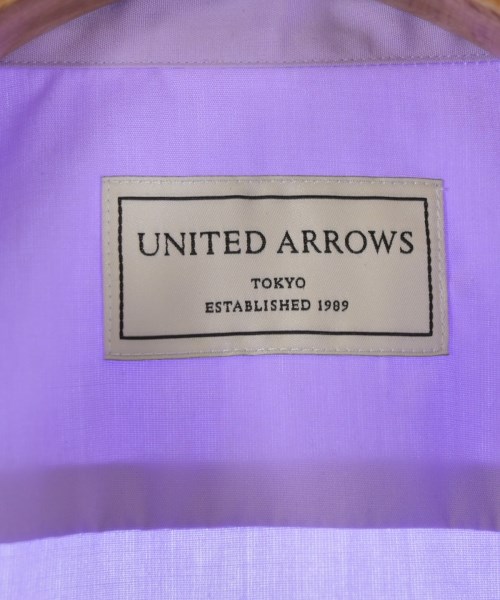 UNITED ARROWS（ユナイテッドアローズ）ドレスシャツ 紫 サイズ:40(L位) メンズ/2200710320032
