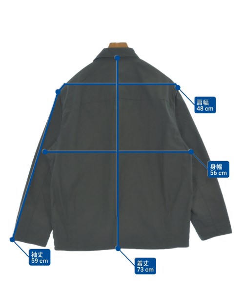 UNITED ARROWS（ユナイテッドアローズ）カバーオール グレー サイズ:M メンズ/2200657606015