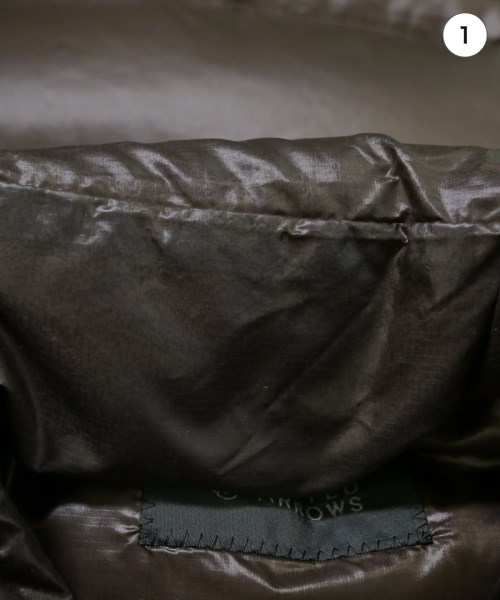 UNITED ARROWS（ユナイテッドアローズ）ダウンジャケット/ダウンベスト 茶 サイズ:M メンズ/2200660857046