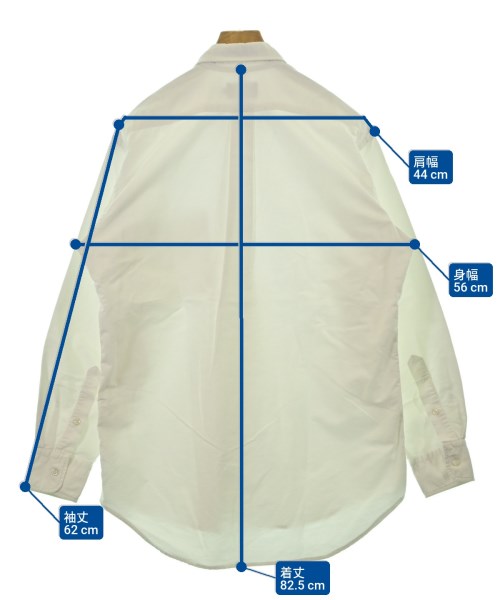 UNITED ARROWS（ユナイテッドアローズ）カジュアルシャツ 白 サイズ:15 1/2(M位) メンズ/2200660624235