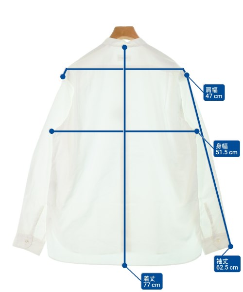 UNITED ARROWS（ユナイテッドアローズ）カジュアルシャツ 白 サイズ:XL メンズ/2200662241225