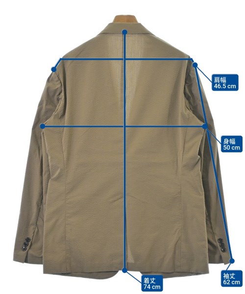 UNITED ARROWS（ユナイテッドアローズ）カジュアルジャケット 茶 サイズ:XL メンズ/2200662241379