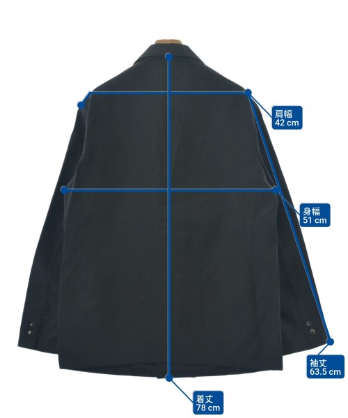 UNITED ARROWS（ユナイテッドアローズ）テーラードジャケット 黒 サイズ:L メンズ/2200662241423