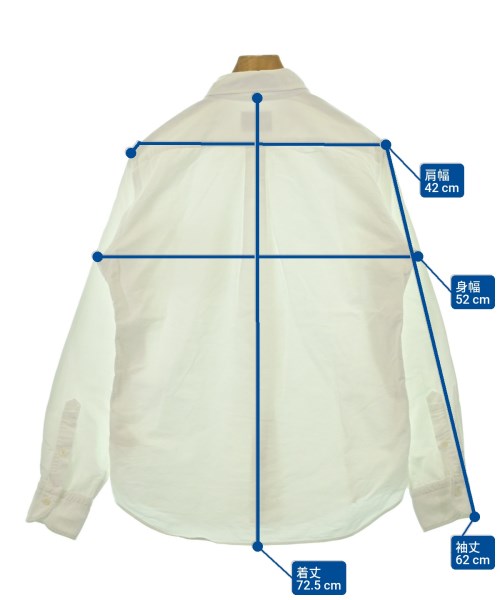 UNITED ARROWS（ユナイテッドアローズ）カジュアルシャツ 白 サイズ:L メンズ/2200664429058