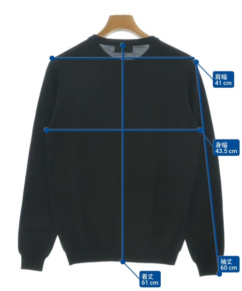 UNITED ARROWS（ユナイテッドアローズ）ニット・セーター 黒 サイズ:M メンズ/2200661276020