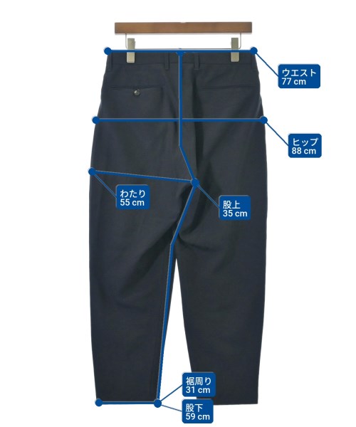 UNITED ARROWS（ユナイテッドアローズ）スラックス 黒 サイズ:S メンズ/2200661276174