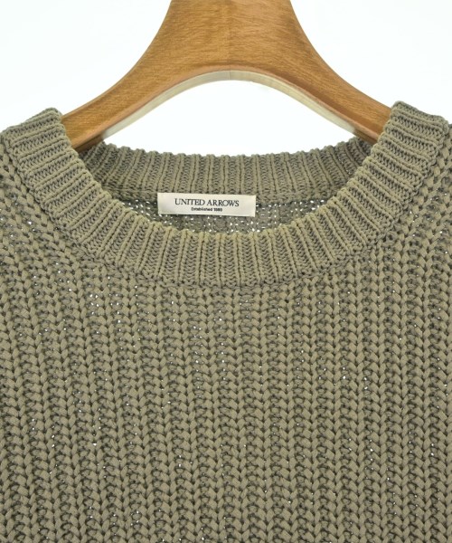 UNITED ARROWS（ユナイテッドアローズ）ニット・セーター カーキ サイズ:XL メンズ/2200664770020