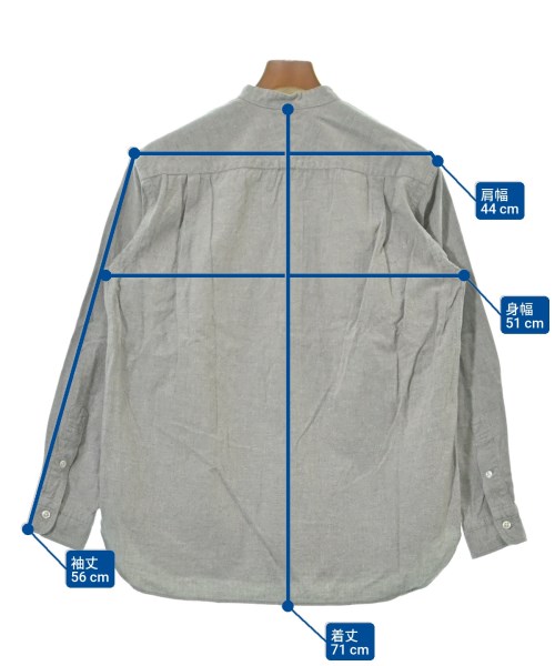 UNITED ARROWS（ユナイテッドアローズ）カジュアルシャツ グレー サイズ:S メンズ/2200661648056