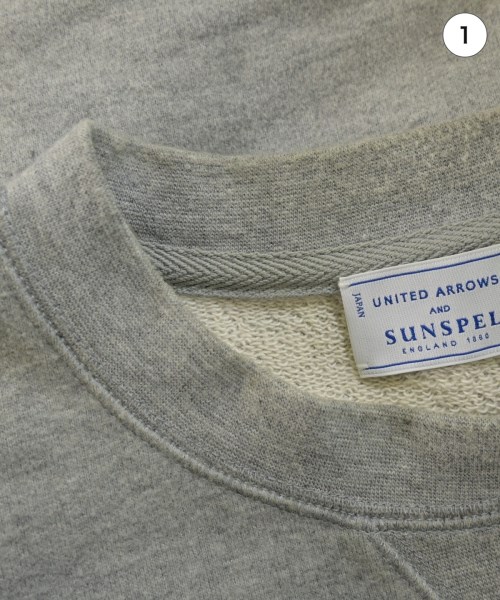 UNITED ARROWS（ユナイテッドアローズ）スウェット グレー サイズ:L メンズ/2200664057114