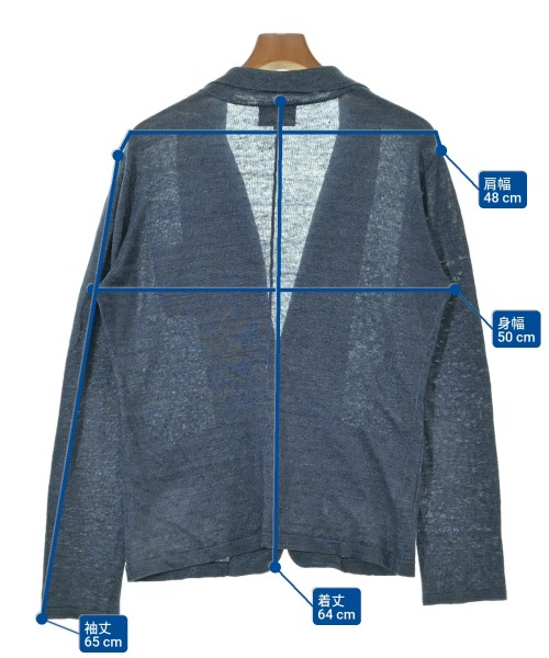 UNITED ARROWS（ユナイテッドアローズ）カーディガン 青 サイズ:S メンズ/2200665973024