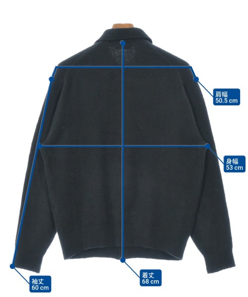 UNITED ARROWS（ユナイテッドアローズ）カーディガン 黒 サイズ:S メンズ/2200659938060