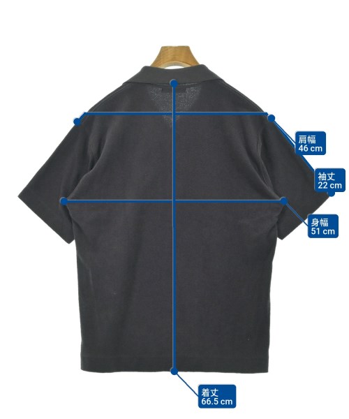 UNITED ARROWS（ユナイテッドアローズ）ポロシャツ グレー サイズ:M メンズ/2200659938121