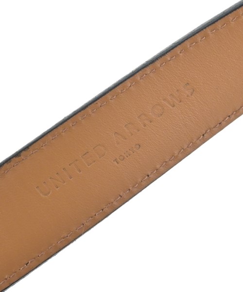 UNITED ARROWS（ユナイテッドアローズ）ベルト 黒 サイズ:- メンズ/2200664878146