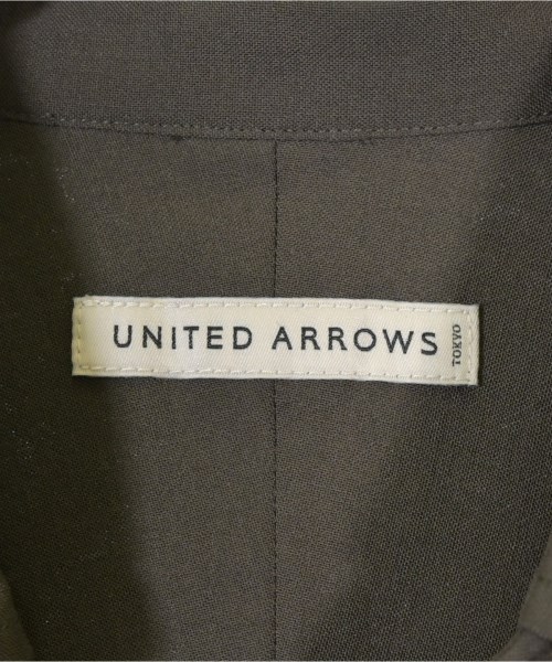 UNITED ARROWS（ユナイテッドアローズ）カジュアルシャツ カーキ サイズ:S メンズ/2200666551177