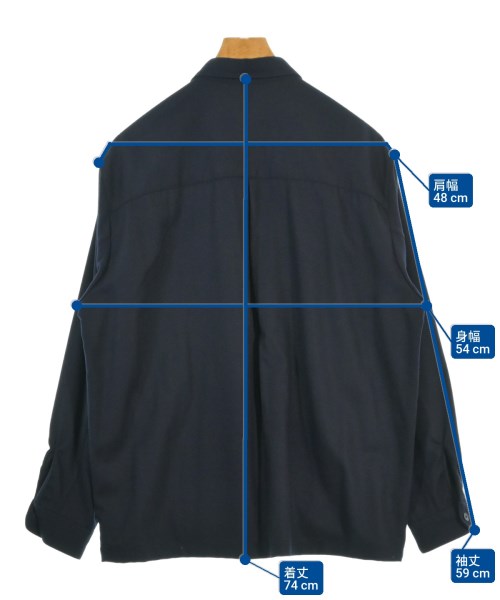 UNITED ARROWS（ユナイテッドアローズ）カジュアルシャツ 紺 サイズ:M メンズ/2200666551184